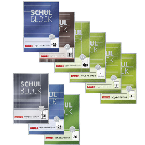 Premium schulblock blatt - 50,