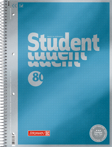 Collegeblock brunnen - a4,