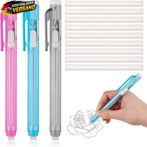 Radiergummi stift set - set, für