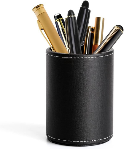 Stiftehalter schwarz rund - schwarz,