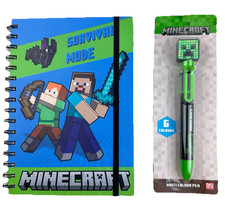 Minecraft Schreibwaren Set A5