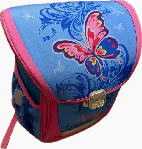 Spirit schulranzen blau - schulranzen, blau/rosa