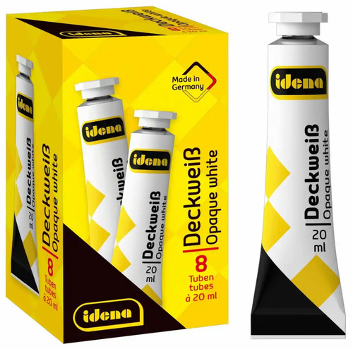Idena deckweiß 20ml - deckweiß,