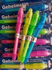 UV-Geheimstifte UV Licht Lampe