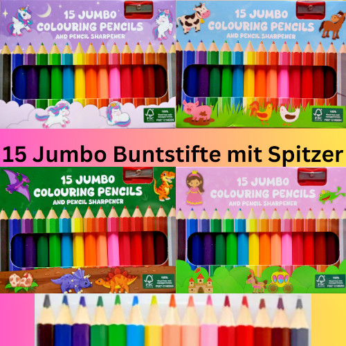 Jumbo buntstifte stk - buntstifte, +