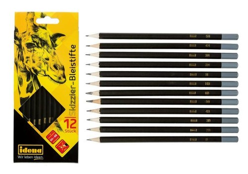 Skizzier bleistifte 12 - 12,