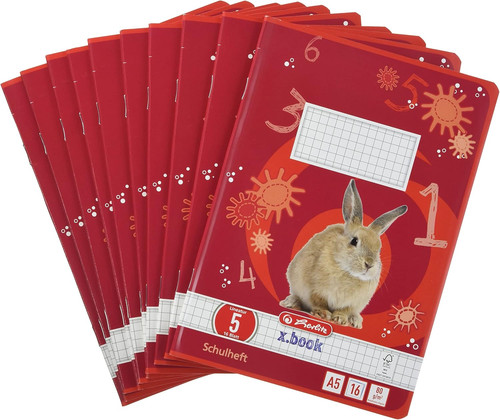 Herlitz schulheft book a5 - schulheft, x.book