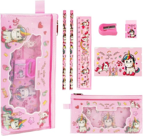 Einhorn schreibwaren set - einhorn, schreibwaren-set