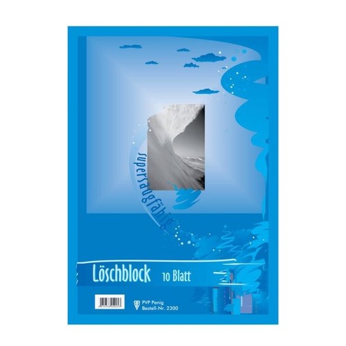 Löschblattblock 10 - löschblattblock, a4